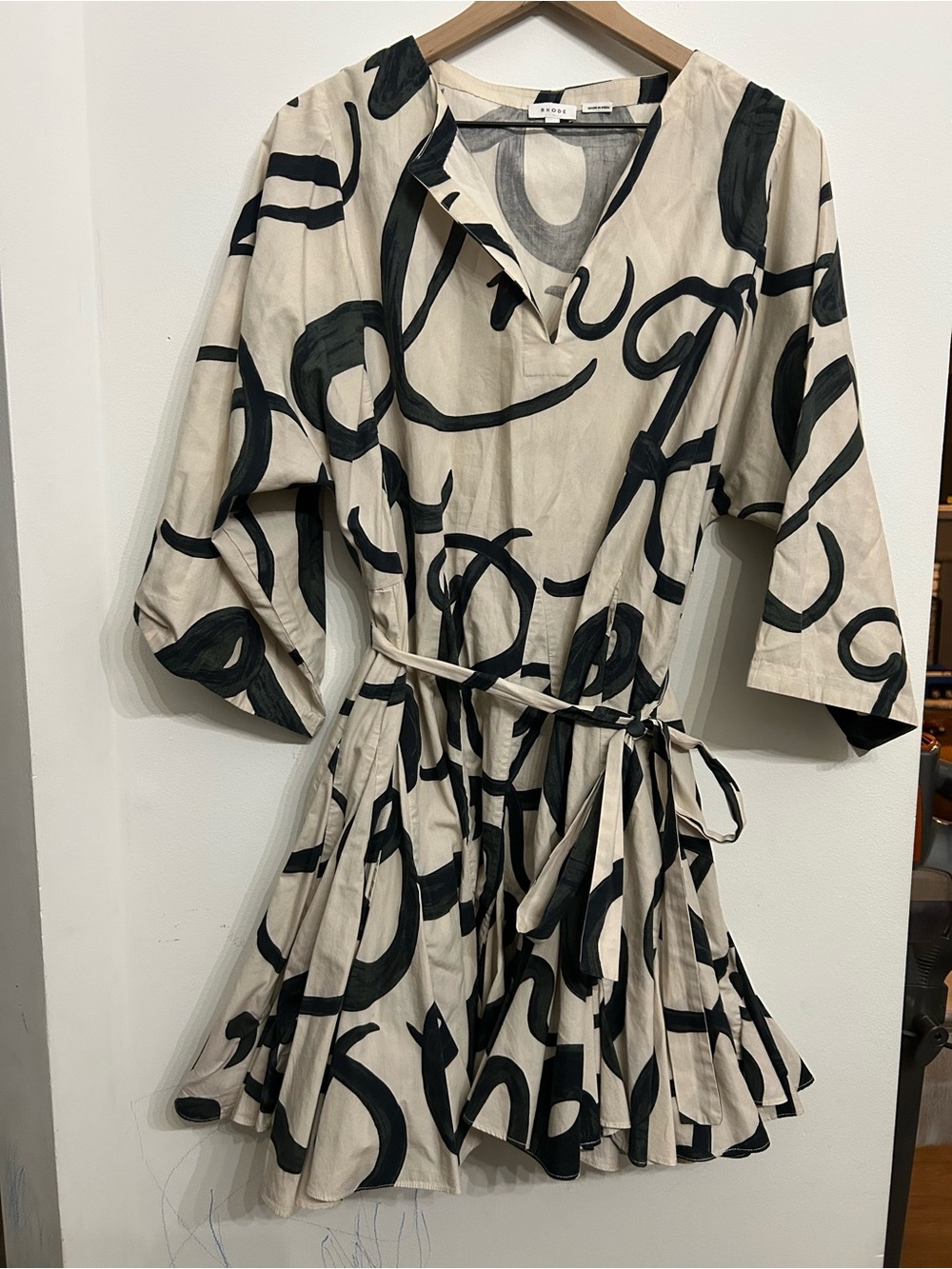 Rhode emma long sleeve dress